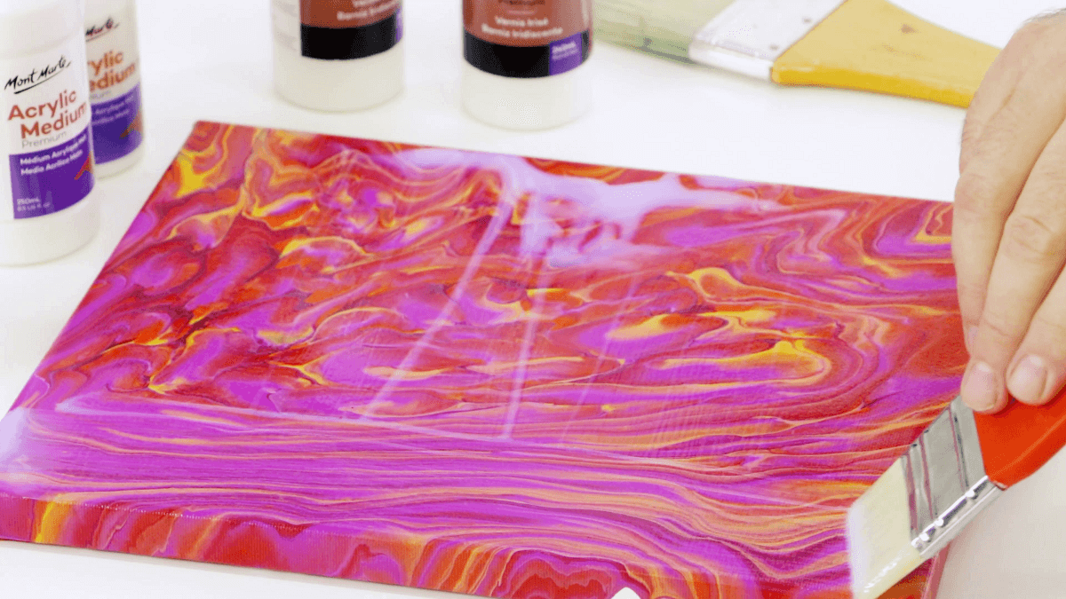 Sealing and priming wood panel art surfaces with acrylic gesso or