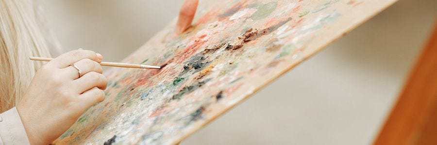 how to thin down oil paint with medium 