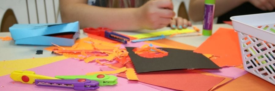 Easy art and craft activities to keep your child busy during