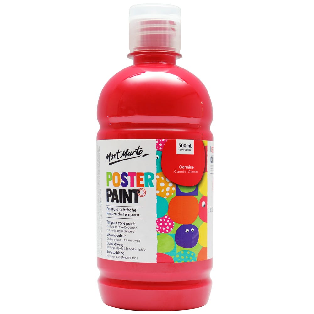 poster-paint-500ml-16-91-us-fl-oz-carmine-mont-marte-global