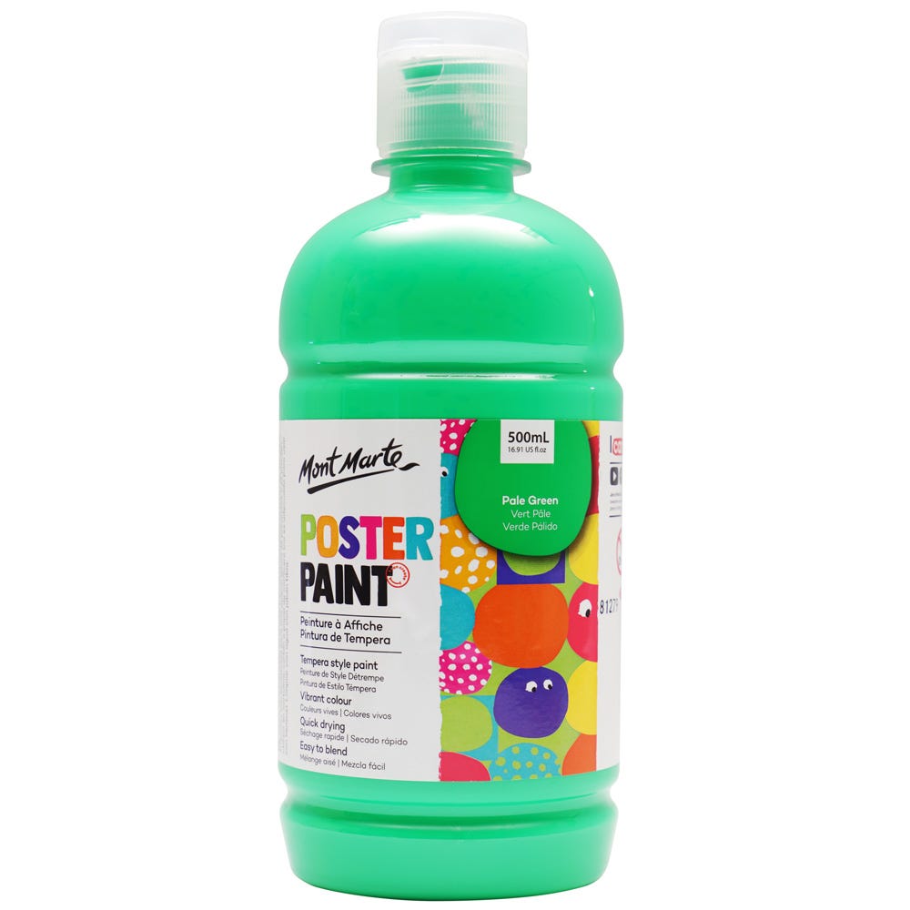 poster-paint-500ml-16-91-us-fl-oz-pale-green-mont-marte-global