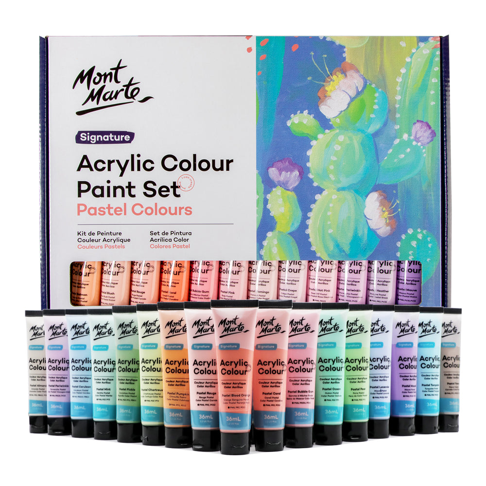MONT MARTE Acrylic Paint (12 Colors) – Jojo & Co.