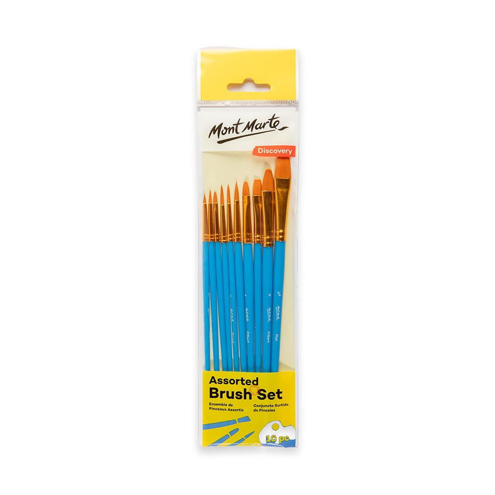Paint Brushes, 10Pc, Paint Brushes for Acrylic Painting, Art