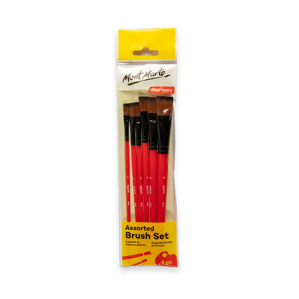 Mont Marte Assorted Brush Set Discovery 6pc – Mont Marte Global