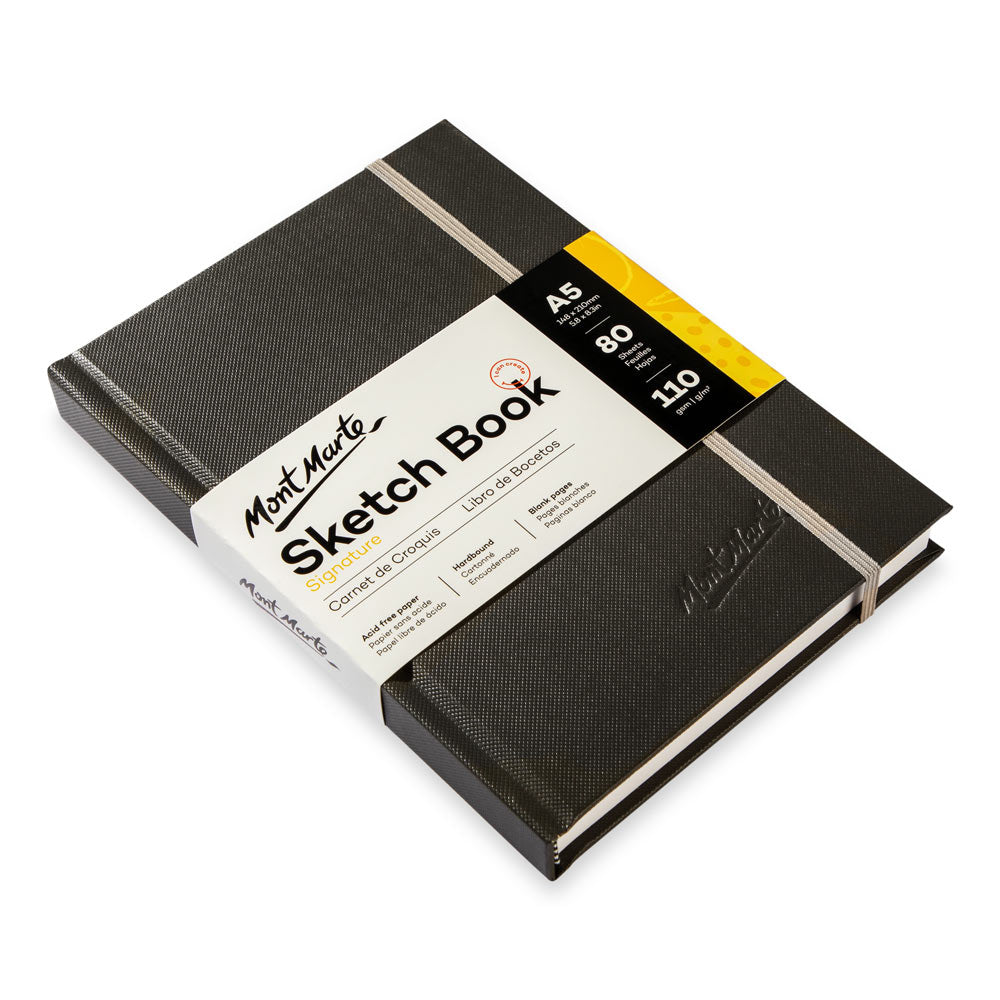 Marker Landscape Hard Cover Sketch Book 60 Sheets 110GSM -  Sweden