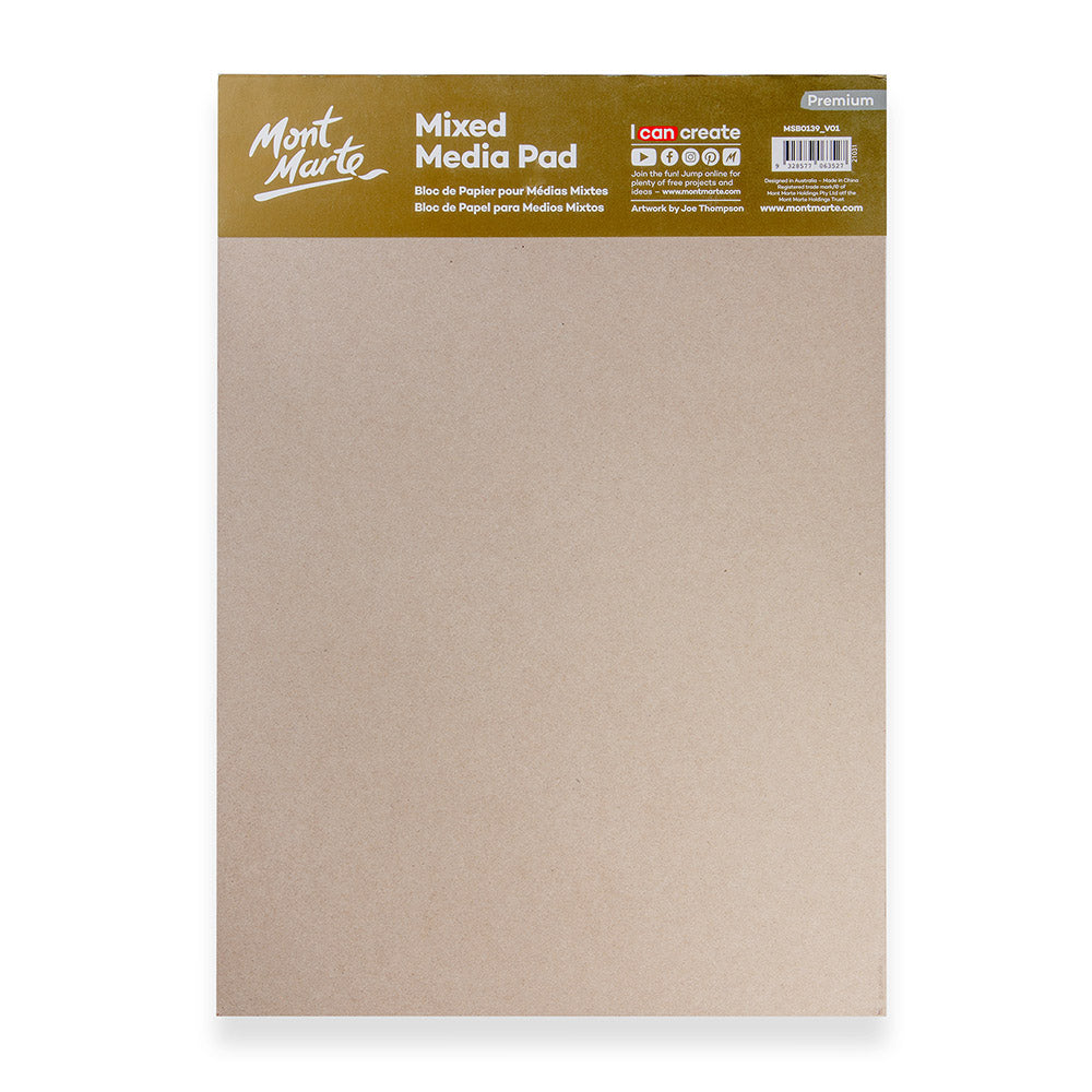 Mont Marte Canvas Pad Size A3 - Luminous Craft & Stuff