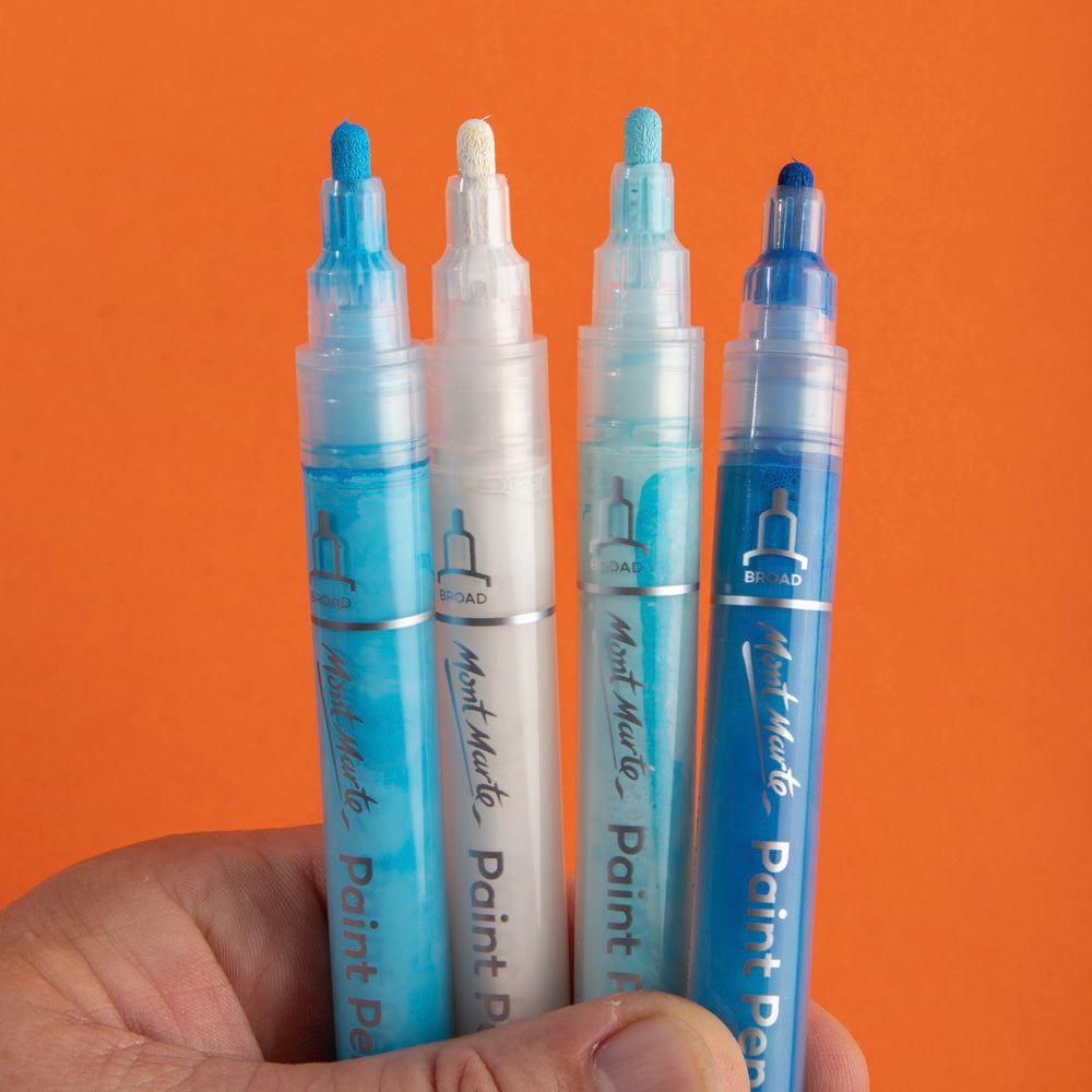 Acrylic Paint Pens Signature Fine Tip 12pc – Mont Marte Global, Acrylic  Paint Pens Fine Tip