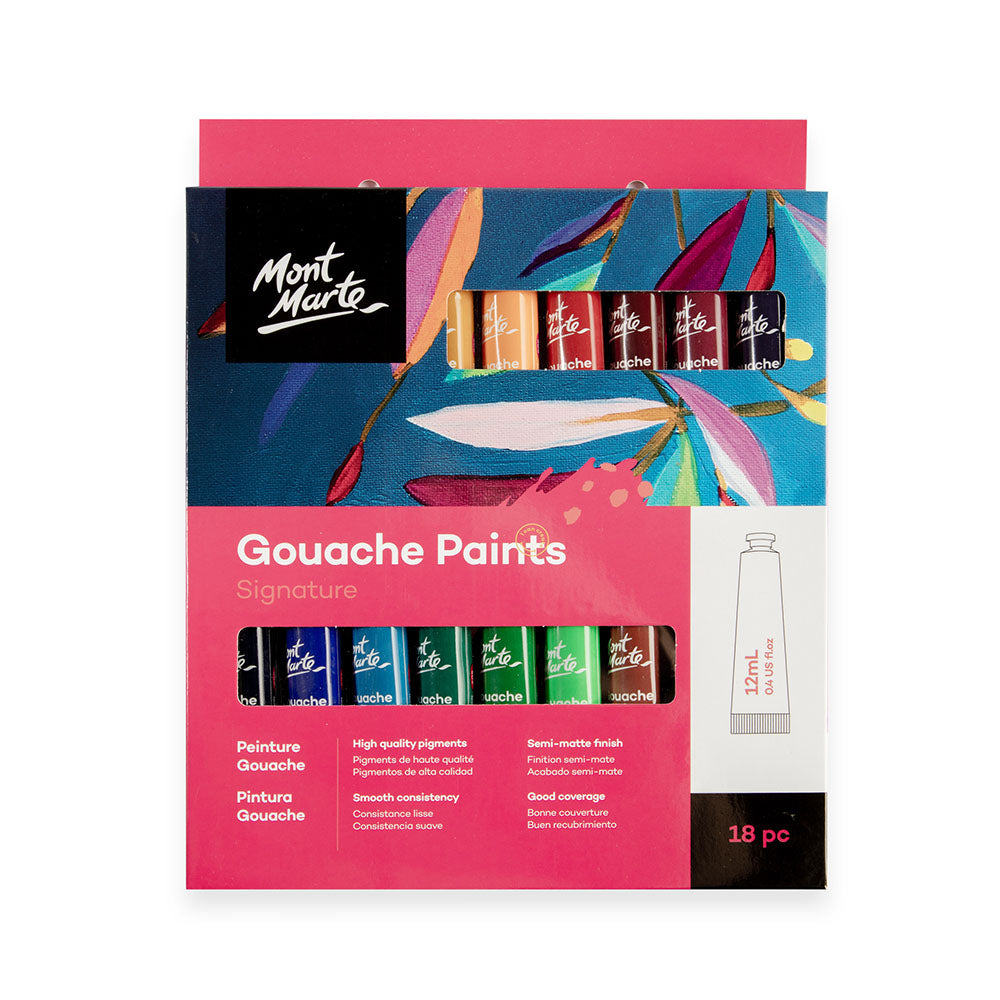 Gouache Paintbrush Set - Mont Marte Signature – Artiful Boutique