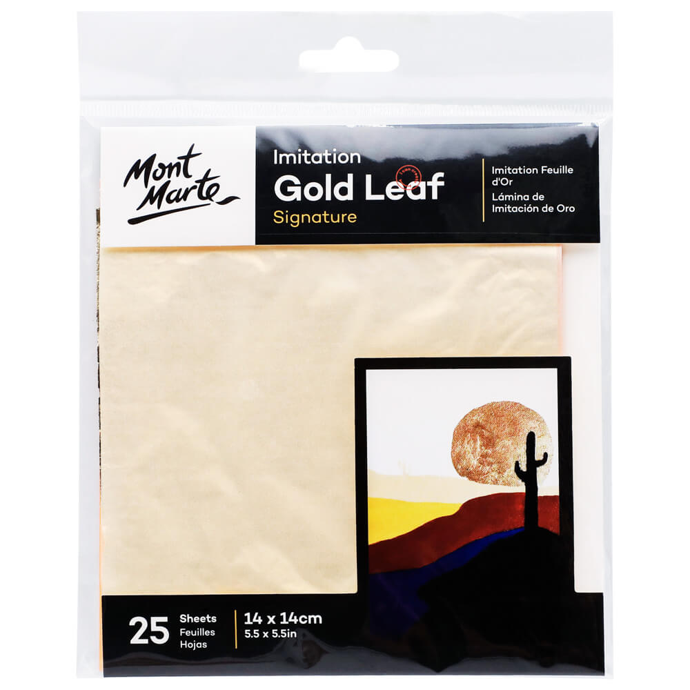 Copper Leaf Signature 14 x 14cm (5.5in) 25 Sheet – Mont Marte Global