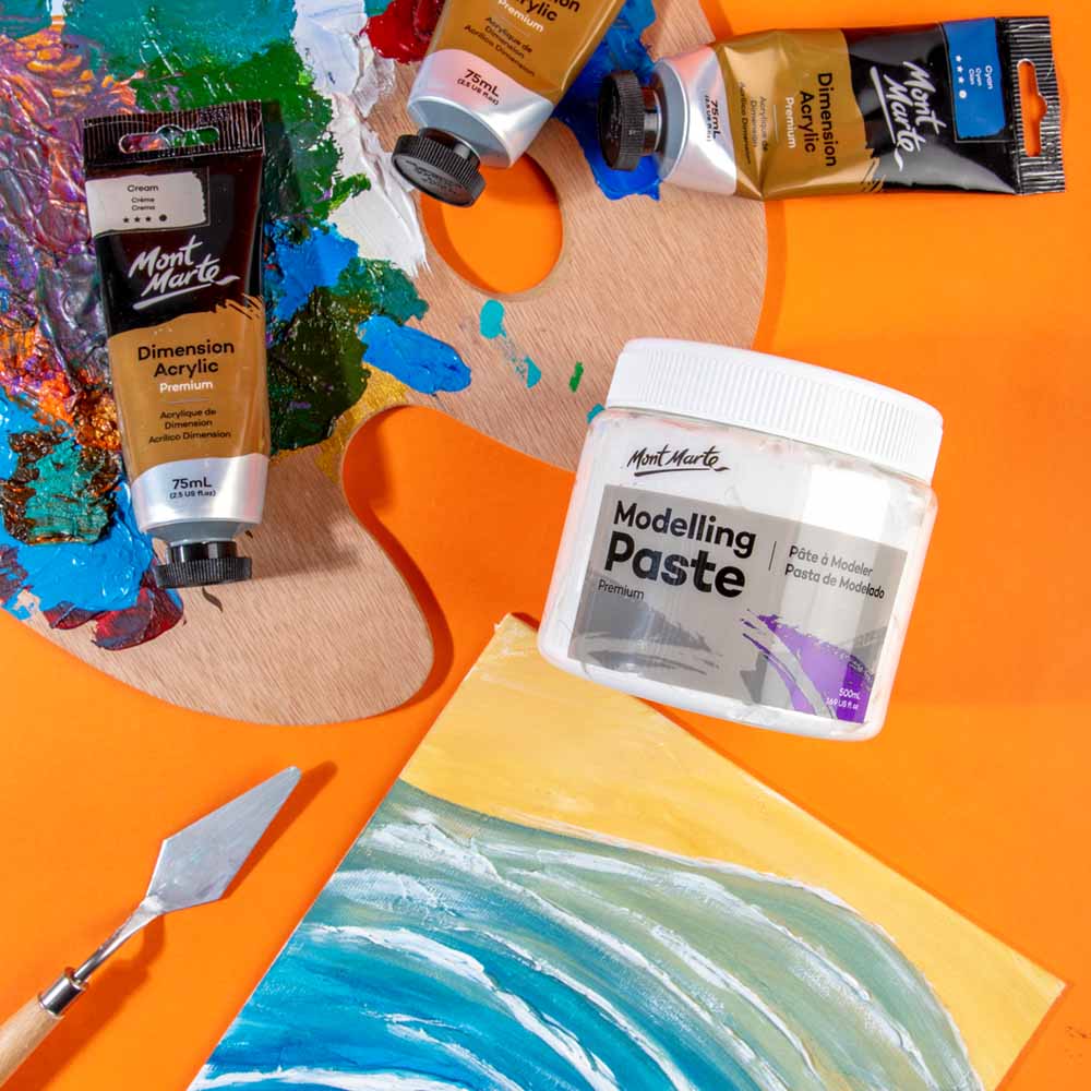 How to use Professional Acrylic Modelling Paste