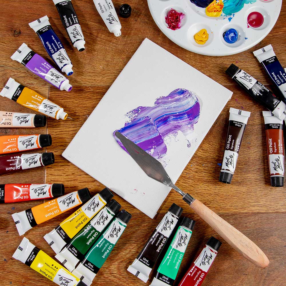 MARIES 24-Colors Oil Painting Set – MTMT Studios