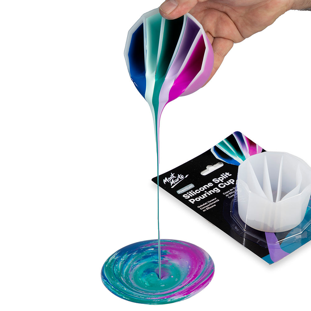Urban Crafter Silicone Pouring Split Cup - 4 Sections