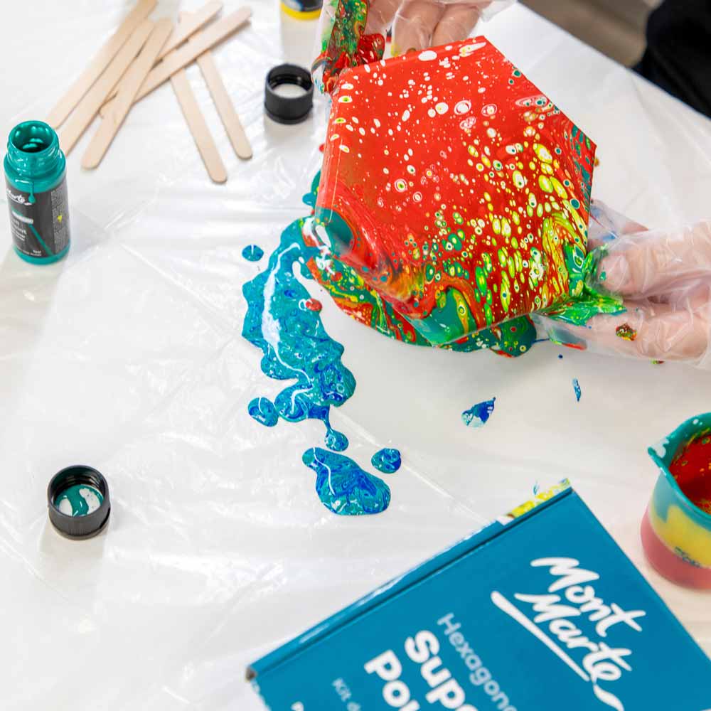 Easy DIY fluid art: create cells with silicone oil – Mont Marte Global