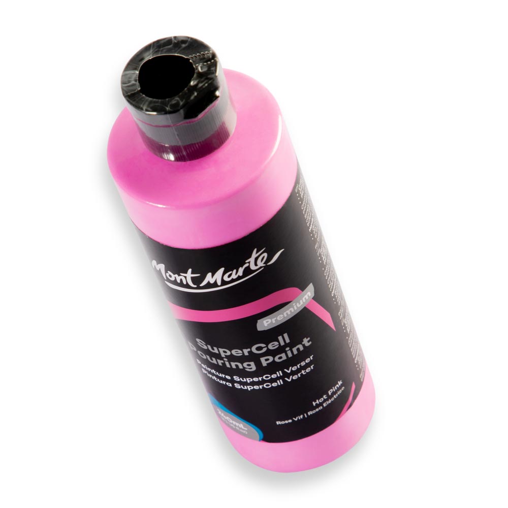 Speedball Acrylic Screen Printing Ink Fluorescent Hot Pink 8 oz.