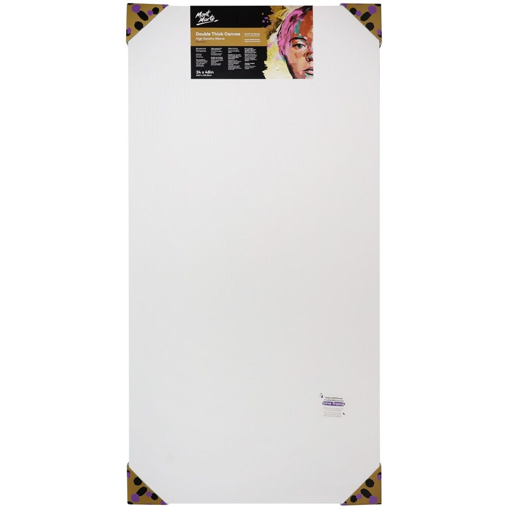 Double Thick Canvas Premium 60.9 x 121.8cm 24 x 48in Mont