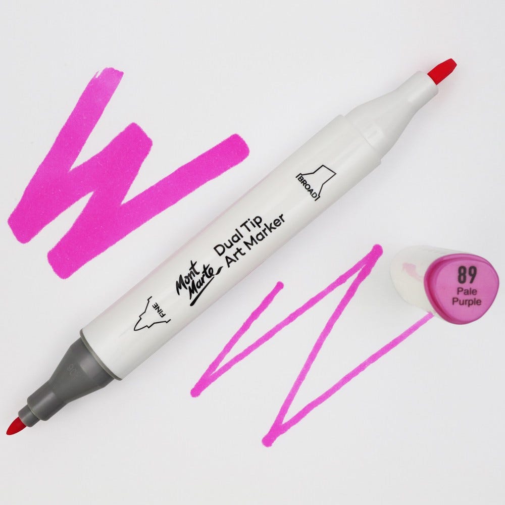 Dual Tip Art Marker Premium - Pastel Peach 26 – Mont Marte Global