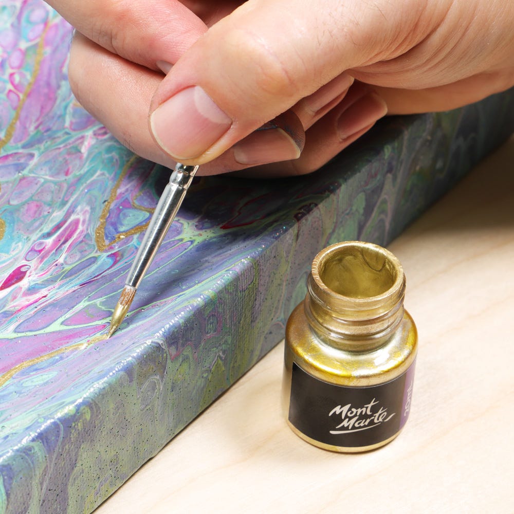 Glitter Paint 75ml (2.5 US fl.oz) - Gold – Mont Marte Global