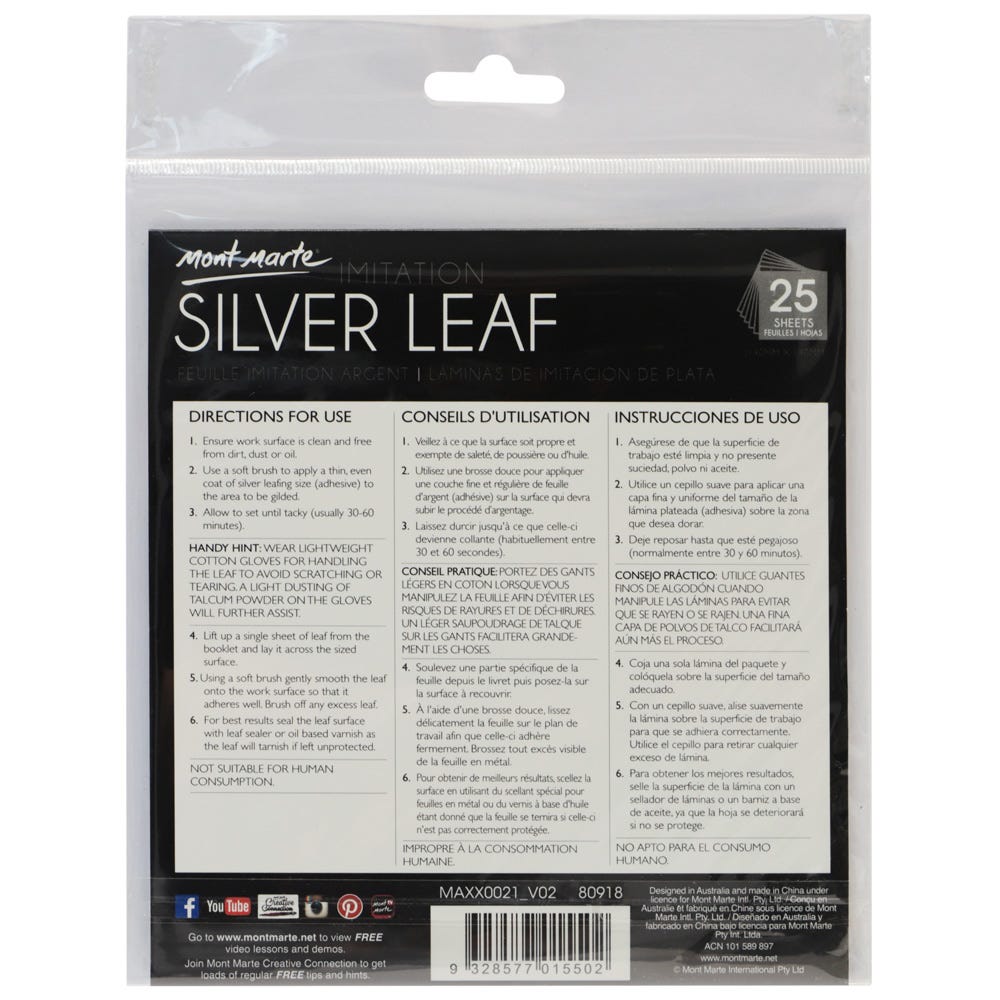 Imitation Silver Leaf: Economic