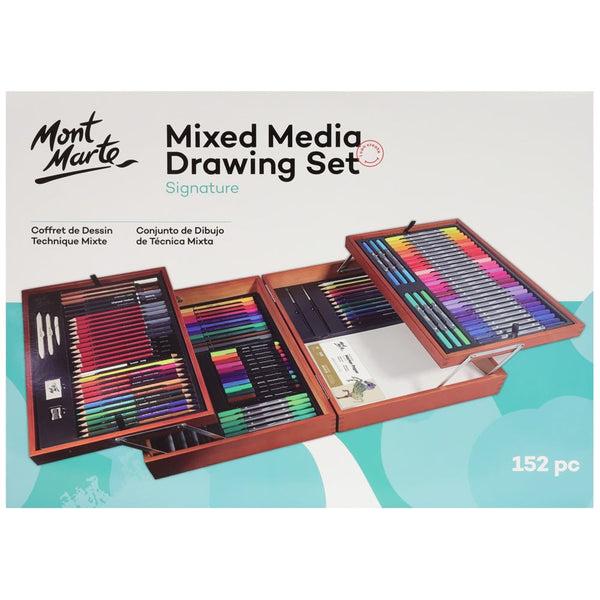 Mixed Media Art Set Signature 174pc – Mont Marte Global