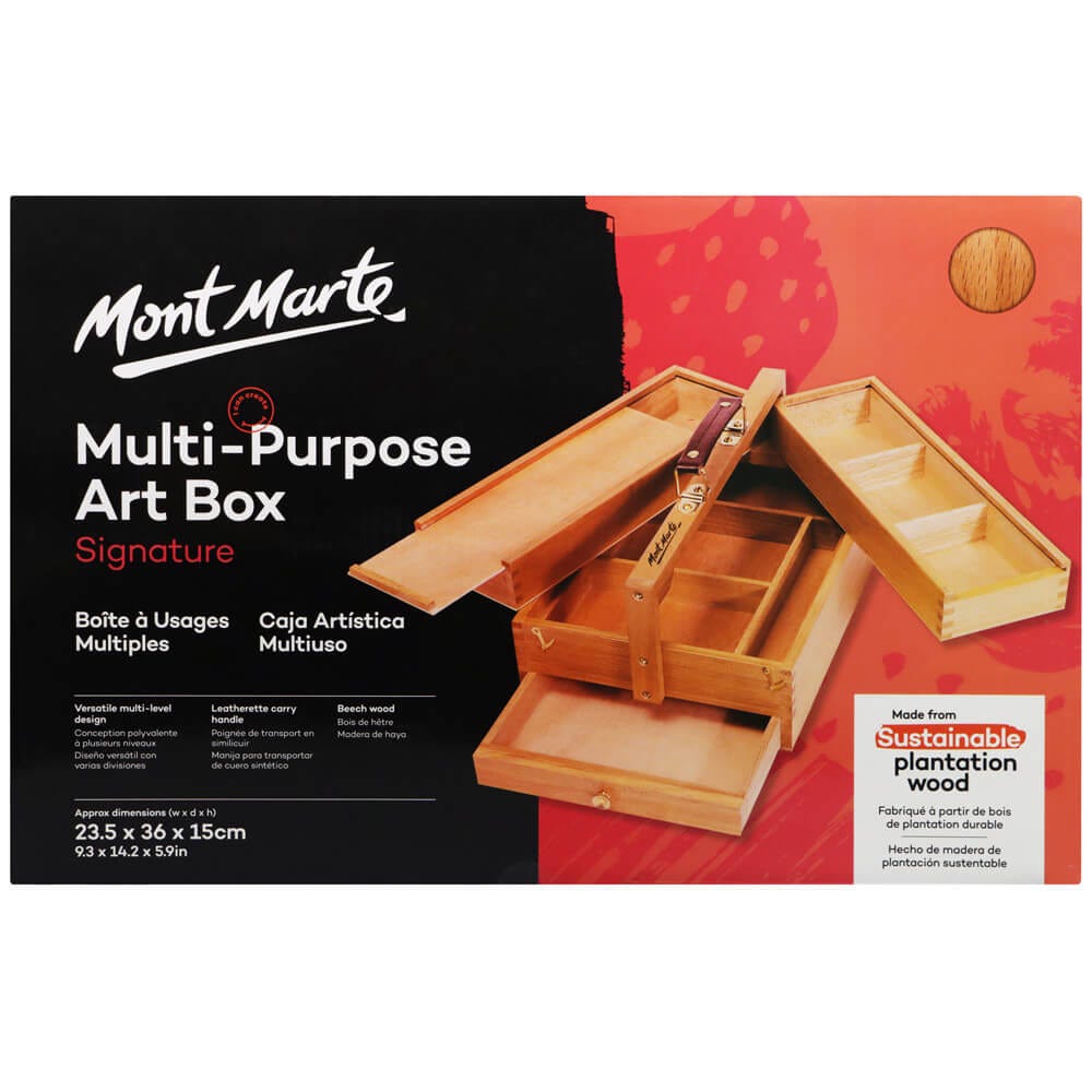 Multi-Purpose Art Box Signature – Mont Marte Global