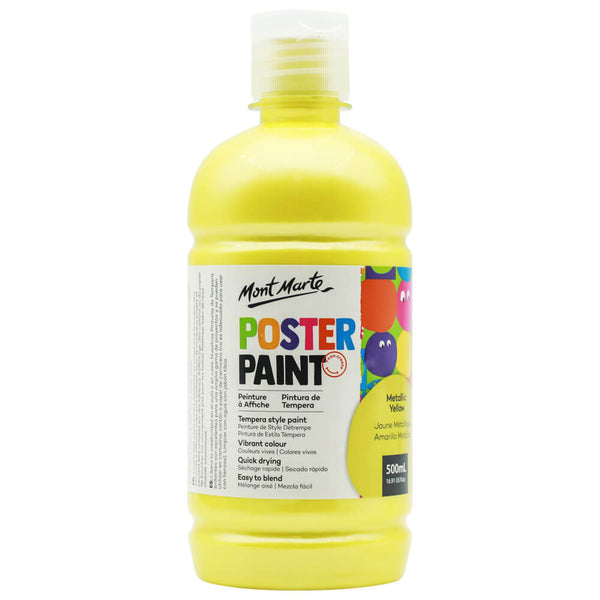 Metallic Tempera 16 oz. Paints