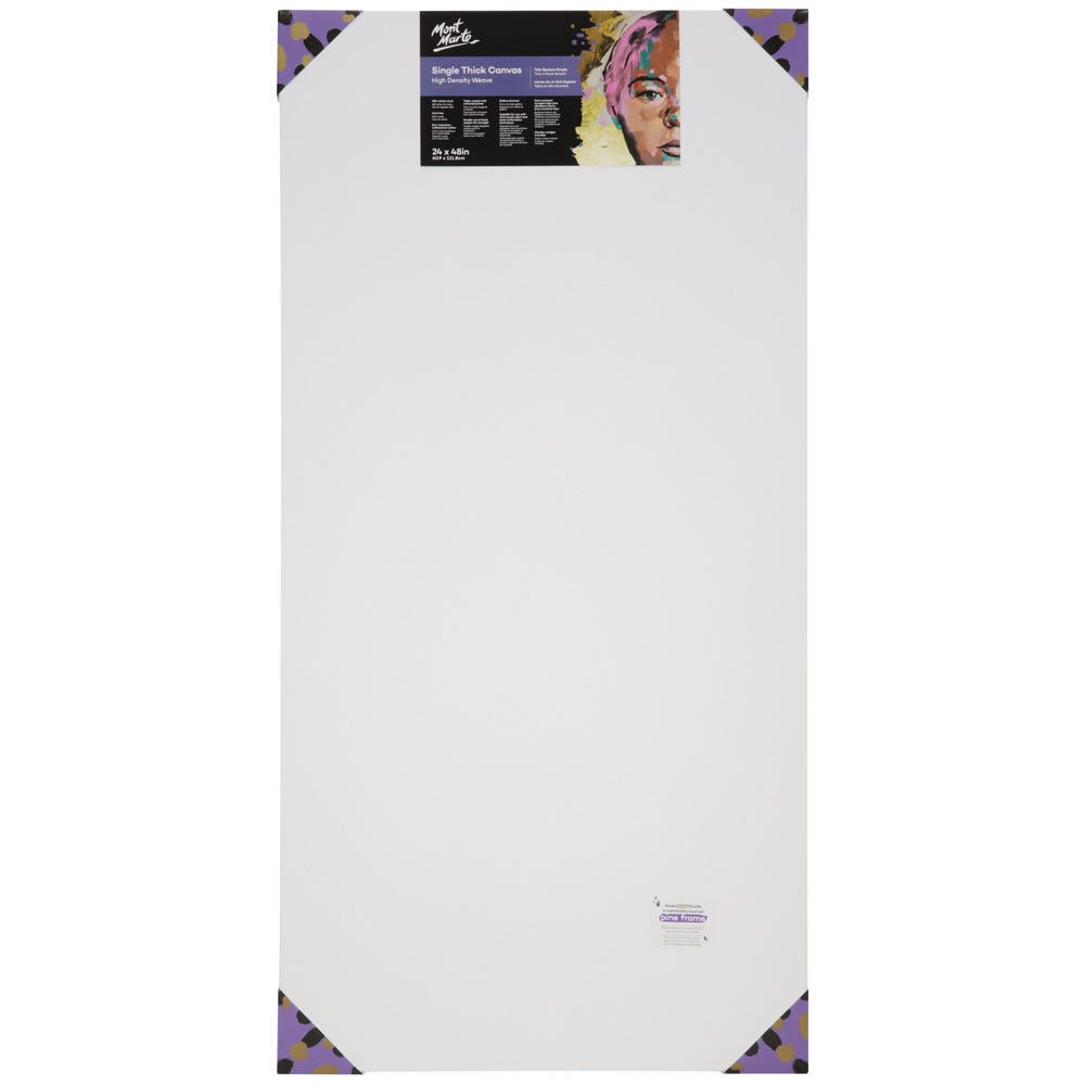 Single Thick Canvas Premium 60.9 x 121.8cm 24 x 48in Mont