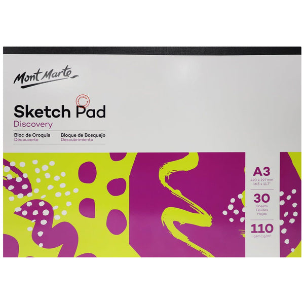 Mont Marte Black Paper Sketch Pad Set Sketchbook A3/A4/A5 Acid Free 25  Sheets with Sketch Color Charcoal and Two Fingered Gloves - AliExpress